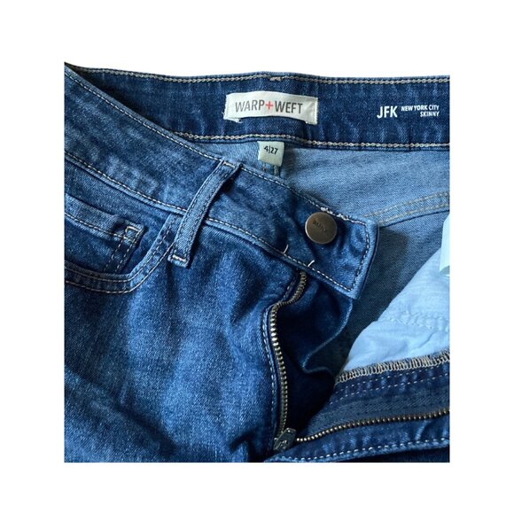 Warp + Weft JFP New York City Skinny 4/27 Jeans - Picture 3 of 4